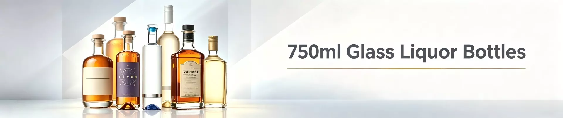 750ml 유리 주류병